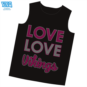 Precio barato al por mayor Bling hoja Flatback HotFix hierro en transferencia de diamantes de imitación para sudaderas con capucha Tank Tops camisetas sombrero - Product Image 1