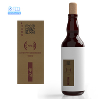 Etiqueta Nfc de holograma a prueba de manipulaciones imprimible de tamaño personalizado etiqueta Nfc Rfid antifalsificación personalizada