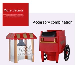 <span class=keywords><strong>Machine</strong></span> à Popcorn en Acier Inoxydable 1200W, <span class=keywords><strong>Machine</strong></span> à Popcorn à Chauffage Rapide - Product Image 6