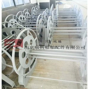 รถเข็นม้วนเชือกใยแก้วสำหรับยึดจอดเรือสำหรับชิ้นส่วนเรือ - Product Image 2