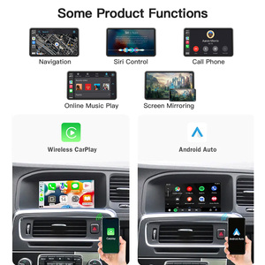 Autoabc Wireless <span class=keywords><strong>CarPlay</strong></span> pour <span class=keywords><strong>Volvo</strong></span> S60 2011-2017 <span class=keywords><strong>XC60</strong></span> V40 V60 Android Auto Interface Mirror Link AirPlay Garantie 1 an - Product Image 2