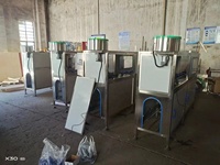 Ligne de production d'eau en bouteilles de 150 barres, machine automatique de lavage, remplissage et bouchage de 5 gallons pour boissons, moteur 2ml