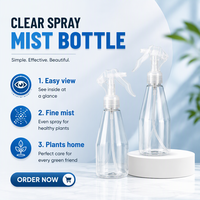 Pulvérisateur à pompe cylindrique en plastique PET de qualité supérieure 150ml/200ml/250ml, brume fine, bouton manuel, pour crème contour des yeux, parfum, faux cils, perruques