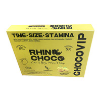 Bolsas de Mylar Laminadas con Papel de Aluminio para Chocolate Rhino Choco Vip