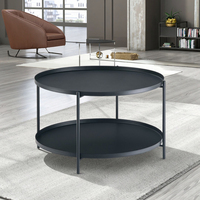 Table basse contemporaine la plus vendue, directement de l'usine, mobilier de salon, table d'appoint de canapé, structure en fer, personnalisable, pliable pour la maison