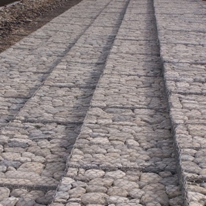 Cage en gabion en fil de fer galvanisé à faible teneur en carbone avec mailles hexagonales pour mur de rivière - Product Image 6