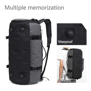 Mochila de Viaje de Nailon Portátil Unisex Personalizada, Bolsa Deportiva Multifuncional con Separación para Seco y Húmedo para Gimnasio y Uso Profesional - Product Image 5