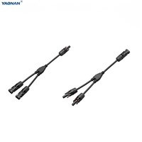   Câble de raccordement en Y solaire 1000V 30A IP67 étanche pour connexion parallèle de panneaux photovoltaïques pour système solaire
