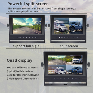 طقم كاميرا احتياطية لاسلكية رقمية AHD ، شاشة مقاومة للماء للمكان المعدني 7 بوصة لشاحنة الشاحنة وغيرها. مساعد عكس السيارة - Product Image 5