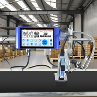 Fábrica Multi Idioma 600dpi en línea TIJ impresora de inyección de tinta código QR máquina de impresión por lotes