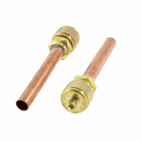 Pièces de réfrigération Valve d'accès Valve de charge Valve à broche en cuivre