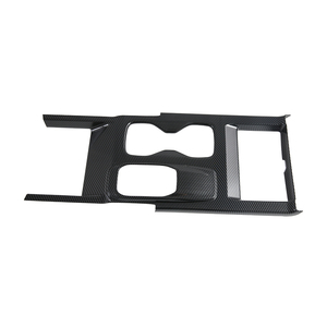 Kit de revêtement intérieur de voiture en fibre de carbone pour interrupteurs de fenêtre, levier de vitesses et aérateurs de climatisation, accessoires automobiles 2021-2024 - Product Image 3