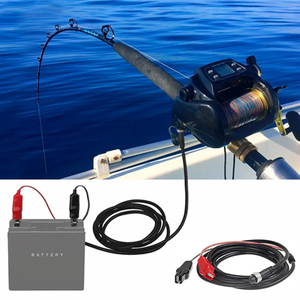 <span class=keywords><strong>Daiwa</strong></span> <span class=keywords><strong>Tanacom</strong></span> <span class=keywords><strong>1000</strong></span> 750 500 Shimano Cable de alimentación de carga de pesca Compatible Cable de carrete eléctrico Cable de alimentación de batería de cobre - Product Image 6