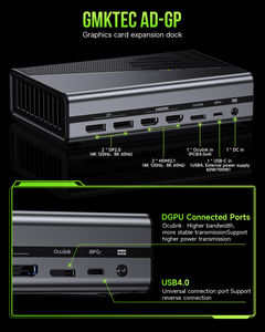 GMKtec AD-GP1 EGPU Dock para Mini PC Portátil Externo GPU Docking Station EGPU Gabinete com AMD Radeon 7600M XT placa gráfica - Product Image 5