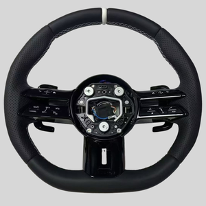 Compatible avec les modèles <span class=keywords><strong>Mercedes</strong></span>-Benz A, CLA, CLS, <span class=keywords><strong>GT</strong></span>, GLE, W176, W177, W117, W218 équipés d'un volant sport AMG de type D - Product Image 5