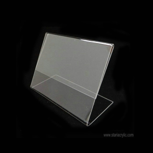 Tùy chỉnh cảnh quan rõ ràng <span class=keywords><strong>Acrylic</strong></span> dấu hiệu chủ minh bạch <span class=keywords><strong>Acrylic</strong></span> dấu hiệu khung 8.5x11 cho văn phòng - Product Image 1