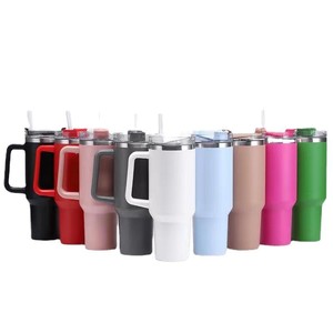 Factory Direct Price Stainless Steel Thermos Mugs Stainless Steel Travel Water Bottle With Straw Lid - Product Image 1