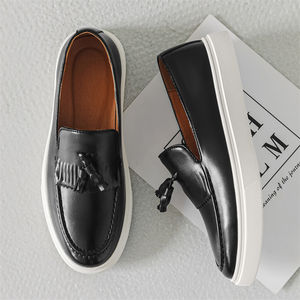 Chaussures habillées Oxford légères et imperméables faites à la main de haute qualité, imprimées, à enfiler, classiques pour l'automne, idéales pour le bureau et la carrière - Product Image 2