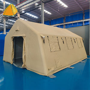 خيمة طبية كبيرة قابلة للنفخ في الهواء الطلق مضادة للماء مستشفى ميداني للطوارئ مأوى مؤقت خيمة قابلة للنفخ متعددة الوظائف - Product Image 1