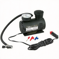 Compresseur électrique portable 12V mini 150psi, gonflage rapide, affichage analogique PP, monocylindre, design compact, pour gonflage de pneus de voiture