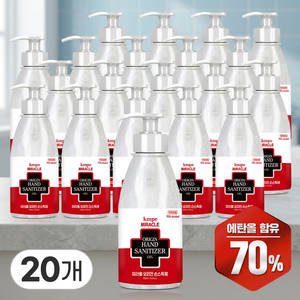 มิราเคิล ออริจิน เจลล้างมือชนิดเจล 500 มล. x 20 ขวด สำหรับใช้ในธุรกิจเท่านั้น ส่วนผสมเคมีต้านเชื้อแบคทีเรีย - Product Image 2