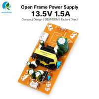 Alimentation à découpage régulée 13,5 V 1500 mA SMPS, entrée unique CA/CC 100-240 V, usage industriel pour caméras de sécurité, vente en gros