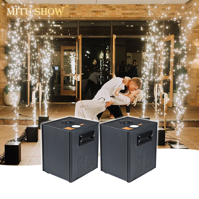 MITUSHOW Hot Sale 600W Cold Fire Sparkler Electronic Spark Wedding Special Effect Stage Machine DJ Fog Smoke Machine
