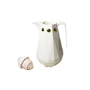 Arabic Golden Vacuum Thermos Coffee Tea Pot Luxury Dallah Coffee Pot Kettle Insulation