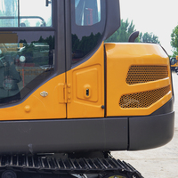Mini-excavatrice agricole 3,5t 1t 2t 6 tonnes avec moteur EPA/Euro5, livraison gratuite, pelle sur chenilles, machine de terrassement, excavatrice 6 tonnes