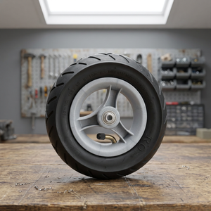 ล้อลมแบบเปลี่ยนเร็ว Caldwell Heavy-Duty 4-Ply พร้อมยางบิวทิลในตัว ซีลกันรั่วอย่างแม่นยำ ลูกปืนเหล็ก/ขอบล้อพลาสติก - Product Image 2