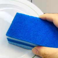 Éponge de nettoyage en forme de U écologique, éponge de nettoyage de cuisine biodégradable naturelle, éponge en forme de bec de canard en mousse