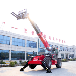 Mesin Diesel teleskopik 14 Meter 4 Ton dengan harga rendah Forklift bersertifikasi CE untuk ritel Restoran industri - Product Image 3