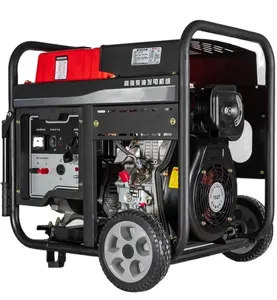 Potente generatore elettrostatico Diesel da 3kw 5kw 6kw 7kw generatore elettrostatico Diesel portatile,