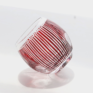 Copa <span class=keywords><strong>de</strong></span> Cristal Tallado Estilo Edo Personalizada, Ecológica, <span class=keywords><strong>de</strong></span> Alta Gama, para Vino Importado - Cristal Clásico con <span class=keywords><strong>Corte</strong></span> <span class=keywords><strong>de</strong></span> Diamante Rojo - Product Image 6