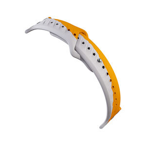 Fibbia in <span class=keywords><strong>alluminio</strong></span> a doppio colore resistente FKM Fluororubber per <span class=keywords><strong>Apple</strong></span> <span class=keywords><strong>Watch</strong></span> cinturino di ricambio alla moda cinturino bicolore per orologio - Product Image 1