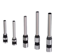 Fraise à rainurer à tige droite de 8 mm en acier rapide personnalisable, affûtage rapide, support OEM, fraise creuse