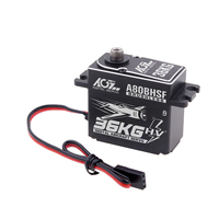 Servomoteur numérique programmable AGFRC A80BHSF à couple élevé 36KG 0.071Sec HV avec engrenages en acier pour jets/avions RC