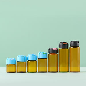 Flaconi in Vetro Colorato con Collo a Crimpatura, Etichetta Personalizzata Serigrafata - per Polvere Liofilizzata, Essenza, Siero, Confezionamento Medicina Estetica - Product Image 3