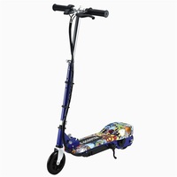 Scooter électrique tout terrain à double moteur de 120W Scooter Scooter de mobilité le plus long voyage