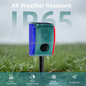 Ahuyentador de Animales Salvajes Solar con Sensor de Movimiento PIR, 20 Voces Grabables, Luz y Alarma Temporizada, Repelente para Granja contra Zorros, Malacates, Lobos y Cerdos - Product Image 6