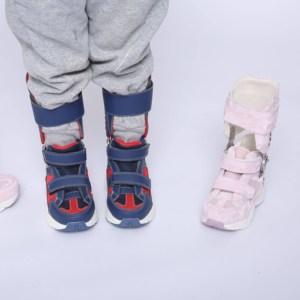 Chaussures de soutien de cheville orthopédiques stabilisantes avec attelle intégrée pour la correction de la posture - Product Image 3