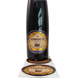 Rollo de etiquetas adhesivas Etiqueta autoadhesiva Etiqueta de <span class=keywords><strong>vino</strong></span> Botella de perfume personalizada Hoja de oro Rollo en relieve Etiqueta de <span class=keywords><strong>vino</strong></span> Textura Brillo - Product Image 2