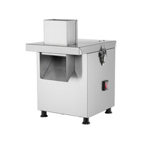 Machine à couper les légumes multifonctionnelle électrique 300W en acier inoxydable, trancheuse, hachoir, râpeuse, coupe-dés pour usage commercial