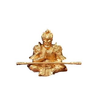 Figurine d'<span class=keywords><strong>action</strong></span> en résine style chinois Black Myth Wukong, petite décoration pour voiture, salon, bureau, <span class=keywords><strong>table</strong></span> à thé, jouet fantaisie, cadeau - Product Image 5