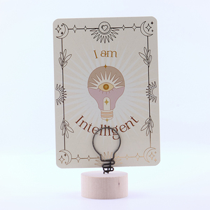 Échantillon gratuit de cartes de motivation pour la santé <span class=keywords><strong>mentale</strong></span> des enfants, cartes d'affirmation Positive personnalisées imprimées quotidiennement pour femmes noires - Product Image 4