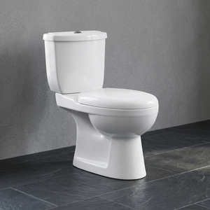 Inodoro de Dos Piezas de Diseño Parma de Estilo Europeo Moderno, Inodoro de Piso con Cisterna Integrada - Product Image 1