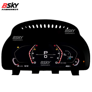 Panel de Instrumentos con Velocímetro LCD de 12.3 Pulgadas para <span class=keywords><strong>BMW</strong></span> Serie 5 <span class=keywords><strong>GT</strong></span> F07 F10 F11 F18 X3 F25 X4 F26 X5 F15 X6 F16 LINUX - Product Image 4