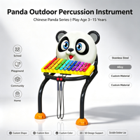 High-end Panda Metal Percussion Instruments Are Suitable for Real Estate Events, Music Parties, and Schools