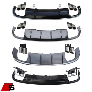 Tuyau d'échappement arrière modifié à quatre sorties pour <span class=keywords><strong>Audi</strong></span> A3/A4L/A5/A6L <span class=keywords><strong>S3</strong></span>/S4/S5/S6 Surround Body Parts passat Body Kit - Product Image 5