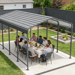 เต็นท์โรงรถ, ที่จอด<span class=keywords><strong>รถ</strong></span>แบบมีโครงเหล็กและหลังคา, เต็นท์คลุม<span class=keywords><strong>รถ</strong></span>, ที่บังแดดสำหรับรถกระบะ, เรือ, <span class=keywords><strong>รถ</strong></span>ยนต์ และรถแทรกเตอร์ - Product Image 1